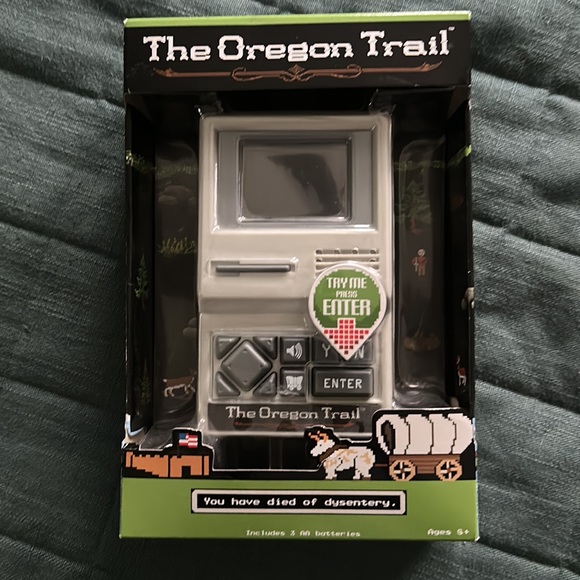 basic fun Video Games & Consoles The Oregon Trail Handheld Game New